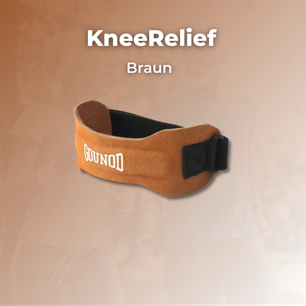 KneeRelief Patella Band - Sofort mehr Halt & spürbar weniger Knieschmerz