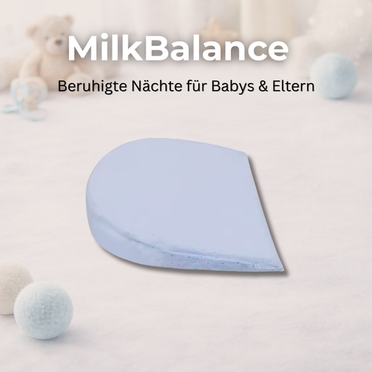 MilkBalance Sleep Kissen  – für weniger nächtliches Spucken und mehr Ruhe