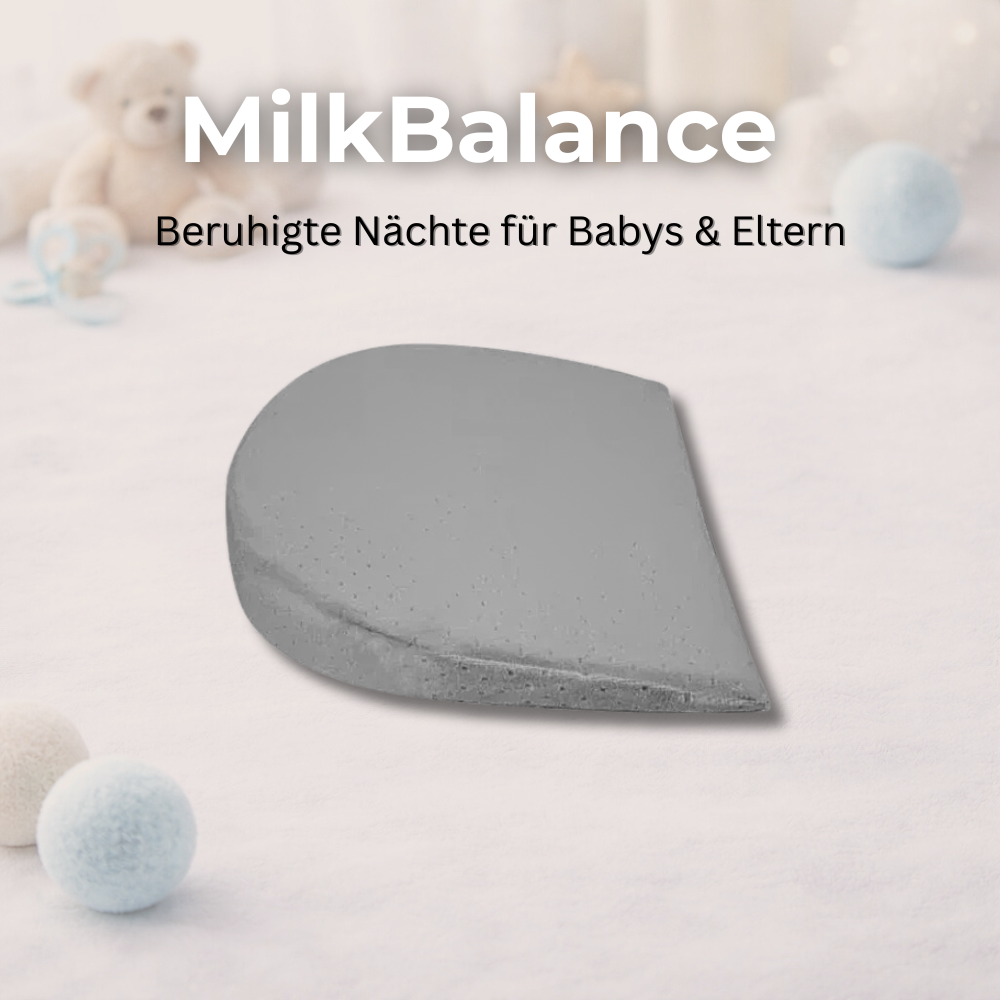 MilkBalance Sleep Kissen  – für weniger nächtliches Spucken und mehr Ruhe
