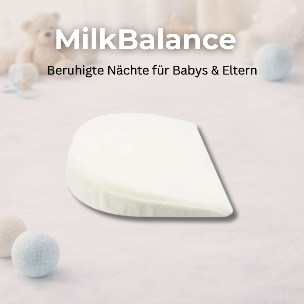 MilkBalance Sleep Kissen  – für weniger nächtliches Spucken und mehr Ruhe