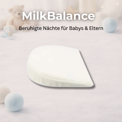 MilkBalance Sleep Kissen  – für weniger nächtliches Spucken und mehr Ruhe